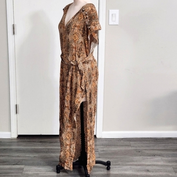 New!Free People Farrah‎ Bohemian Printed Dress - Picture 10 of 14